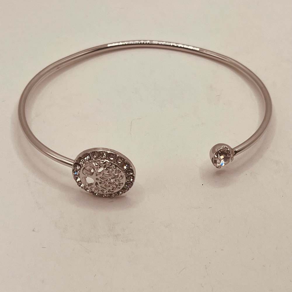 Gold plated bracelet for women tree of life design - Picture 3 of 5
